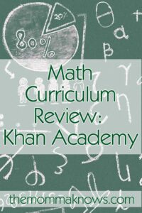 Khan Academy is a completely free, online resource for a FULL math curriculum from 1st-college level math. Including video instructional tutorials as well as fantastic diagrams, hints, and tips, this math curriculum is truly all you need for your student.
