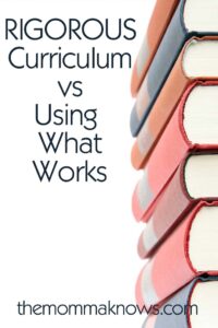 Rigorous Curriculum vs. Using What Works