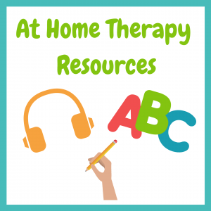 At Home Therapy Resources