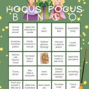Hocus Pocus Bingo