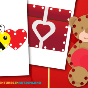 Valentine’s Day Lacing Cards