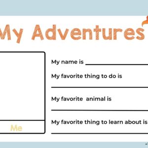 Wilderness Explorers Adventure Page